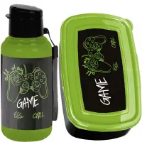 1. Paso Zestaw Śniadaniowy Play Game Bidon PP25GC-3030 + Śniadaniówka PP25GC-3022