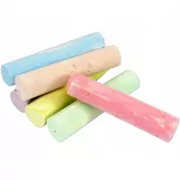 3. Kidea Kreda Chodnikowa Jumbo Kolorowa Neonowa 12 sztuk Wiaderko 068890