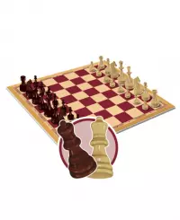 2. Szachy Drewniane