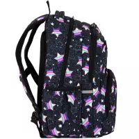 3. CoolPack Pick Plecak Szkolny Młodzieżowy Rainbow Night F099900