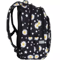 3. CoolPack Prime Pro Plecak Szkolny Daisy Black F162817