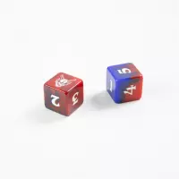 4. Gamegenic: Stranger Things - D6 Dice Set - Hellfire Club (12x)