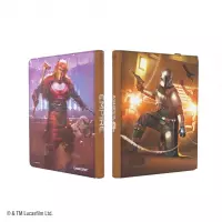 8. Gamegenic: Star Wars Unlimited - Ashes of the Empire -  Zip-Up Album 18-Pocket - The Armorer & Whistling Birds