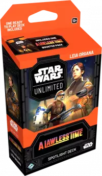 1. Star Wars: Unlimited Card Game - A Lawless Time - Spotlight Deck - Leia Organa