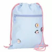 2. Starpak Worek Szkolny na Obuwie Pins Jasny 582752