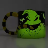 5. Kubek 3D Miasteczko Halloween Świecący w Ciemności Oogie Boogie