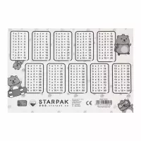 1. Starpak Plan Lekcji z Tabliczką Mnożenia A5 Kuoka 572479