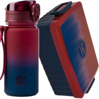 1. Zestaw CoolPack Brisk Bidon Mini 400ml Gradient Costa 56346CP + Śniadaniówka Z07758