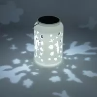 5. Solarny Lampion Projekcyjny - Kubuś Puchatek