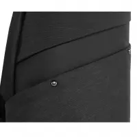 8.  R-Bag Plecak Męski na Ramię z USB Slim Black Z121