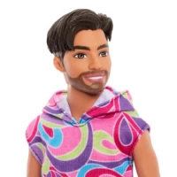 3. Mattel Barbie Lalka Ken Stylowy Koszulka Lata 80 HRH26 