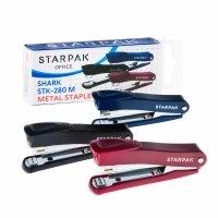 1. Starpak Zszywacz Biurowy Metalowy Czarny 465145