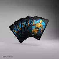 5. Gamegenic: Star Wars Unlimited Card Game - Premium Art Sleeves - C-3PO