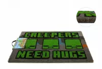 2. Wycieraczka pod Drzwi Minecraft - Creepery Potrzebują Przytulasów