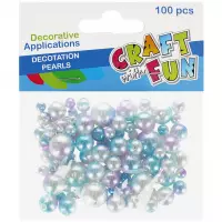 1. Craft With Fun Ozdoba Dekoracyjna Koraliki Perłowe 521619