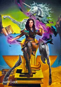 5. Good Loot Game Art Chronicles Puzzle: The Witcher Yennefer & Salvador Dali (1000 elementów)