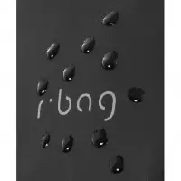 8. R-Bag Plecak Męski na Laptopa 15" z USB Hold Black Z211