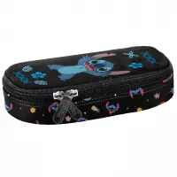 5. BeUniq Piórnik Tuba Usztywniona Stitch Black DS26MM-013