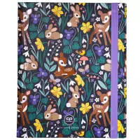 1. Coolpack Teczka z Gumką Przestrzenna A4 Oh My Deer 44022CP