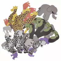 2. Craft With Fun Ozdoba Dekoracyjna ZOO 545736