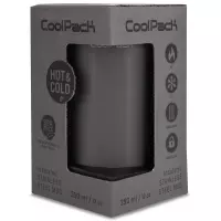 2. CoolPack Kubek Termiczny Metalowy Tom 350ml Dark Grey Z29027