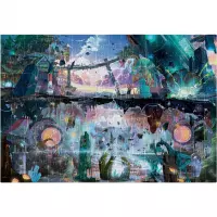 3. Interdruk Puzzle 500 el. Met. Fantasty Mysterious City 385611