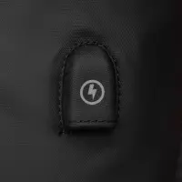 6. R-Bag Plecak Męski na Ramię z USB Depo Black Z081