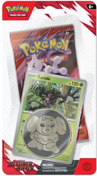1. Pokemon TCG: Scarlet & Violet - Destined Rivals - Checklane Blister - Zarude