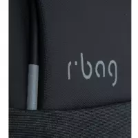10. R-Bag Plecak Męski na Laptopa 15" z USB Drum Black Z021