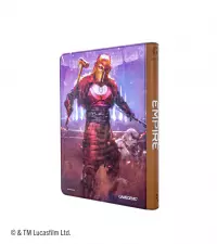 10. Gamegenic: Star Wars Unlimited - Ashes of the Empire -  Zip-Up Album 18-Pocket - The Armorer & Whistling Birds