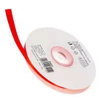 2. Craft With Fun Wstążka Dekoracyjna 6mm/25m Czerwona 599297
