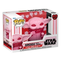 3. FUNKO POP! Gwiezdne Wojny Grogu z Ciastkiem Edycja Walentynkowa