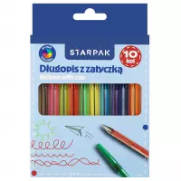 2. Srtarpak Długopis Zamykany 12 kolorów School 582145
