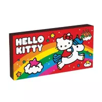 1. Podświetlany Obraz na Płótnie Hello Kitty - Tęcza