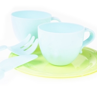 5. Mega Creative Zlewozmywak Kran z Lejącą się Wodą + Akcesoria Żółty 470582