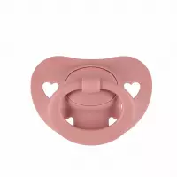 3. Nuk Smoczek Uspokajający Signature Silikonowy 0-6m Różowy 2szt 540799