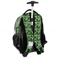 2. Paso Plecak Szkolny Na Kółkach Piksel Maska PP26ME-997