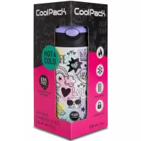 1. CoolPack Bono Bidon Metalowy 350ml Mood Z10934