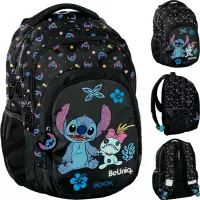 1. BeUniq Plecak Szkolny Stitch Black DS26MM-2706