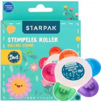 1. Starpak Stempel Roller 5w1 Flower 582118