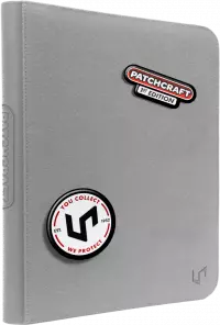 2. Ultra Pro: Patchcraft - Zippered 9-Pocket PRO-Binder - Album na Karty - Gray