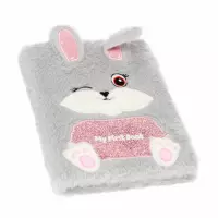 1. Starpak Pamiętnik Pluszowy Zamykany na Kłódkę Rabbit 564708
