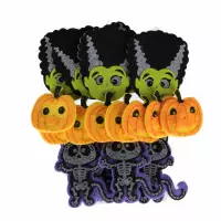 2. Craft With Fun Ozdoba Dekoracyjna Filcowa Samoprzylepna Dynie 572680