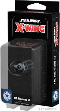 1. Rebel Star Wars: X-Wing - Myśliwiec TIE Advanced x1 (druga edycja)