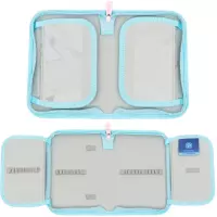 2. AstraBag Piórnik AC1 Pojedynczy Dwuklapkowy bez Wyposażenia Puppy Line 503026062
