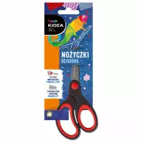 5. Kidea Nożyczki Metalowe Okrągłe z Miarką 548146