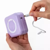 7. Kidea Drukarka Termiczna Bluetooth Fiolet 580654