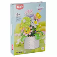 2. Mega Creative Klocki Konstrukcyjne 1043 elementów Flowers 567481