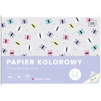 2. Interdruk Papier Kolorowy A5 10 kartek 115g Pastel 294159