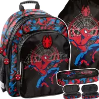 1. Paso Zestaw Szkolny 3el Amazing Spiderman Plecak SP26CC-090 + Piórnik SP26CC-013 + Worek SP26CC-712 